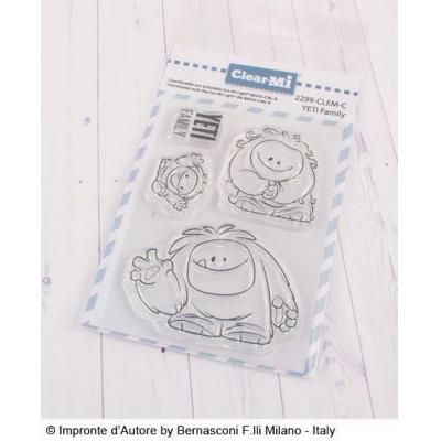 Impronte d’Autore Clear Stamps - Yeti Family